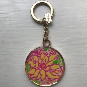 Lilly Pulitzer Metal Keychain